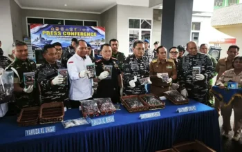 TNI AL Amankan 4.364 Kartrid Vape Diduga Berisi Narkotika