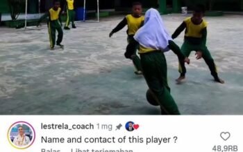 Viral Aksi Bocah Perempuan Main Bola di Sekolah, Dilirik Pelatih Timnas Futsal Putri