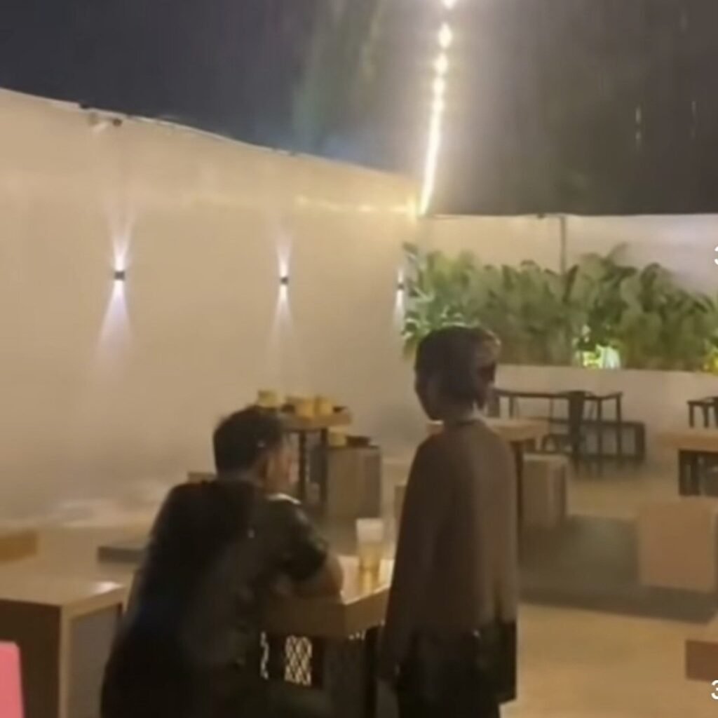 Perempuan di Video Pria Kehujanan di Medan Jelaskan Kronologi