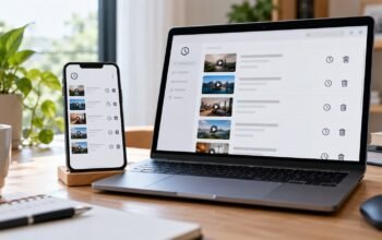 Cara Menghapus Riwayat Tontonan YouTube di HP dan Laptop 2 Ilustrasi pengelolaan dan penghapusan riwayat tontonan pada ponsel dan laptop